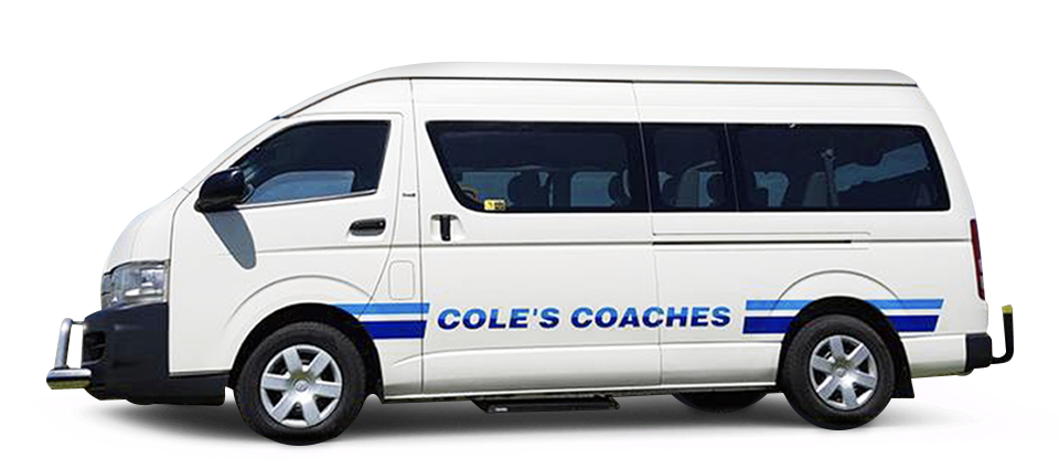 Coles Coaches 12 Seater Mini Bus